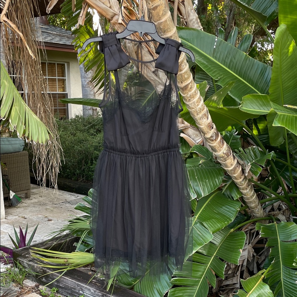 Rodarte sheer Wednesday, Addams, Sunday best dress